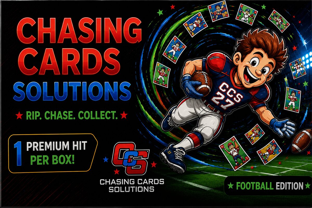 Chasing Cards Solutions Football Edition box