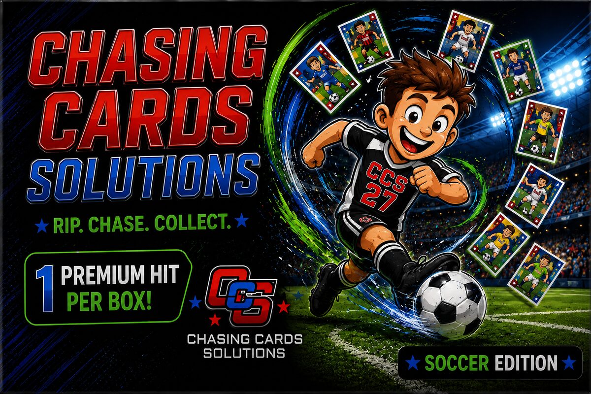 Chasing Cards Solutions Soccer Edition box